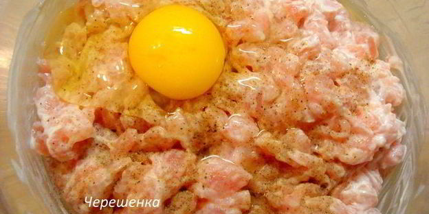 оладушки из рубленой индейки