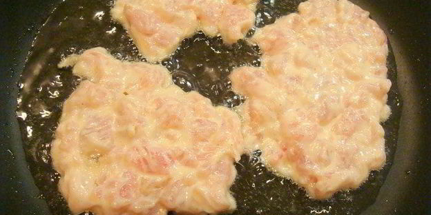 оладушки из рубленой индейки