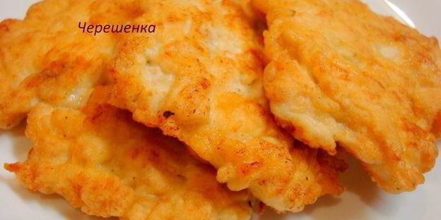 оладушки из рубленой индейки