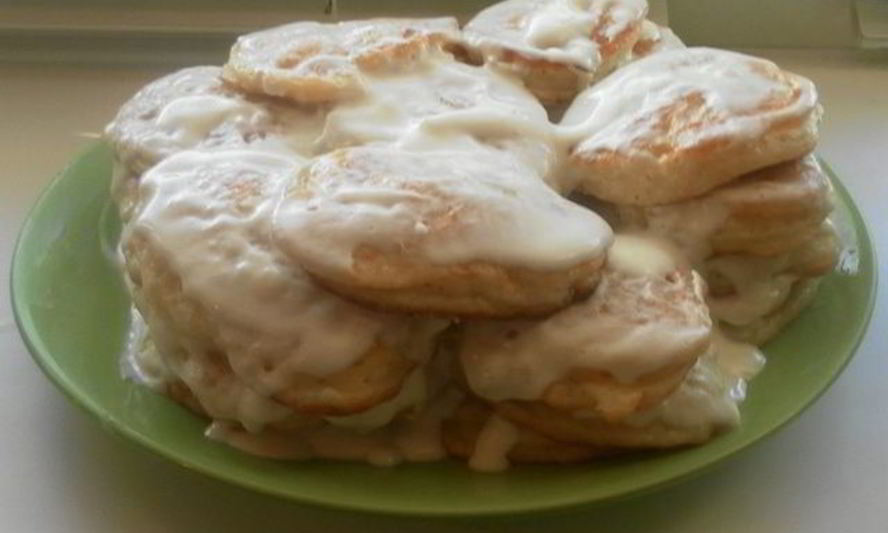 Рецепт оладушек