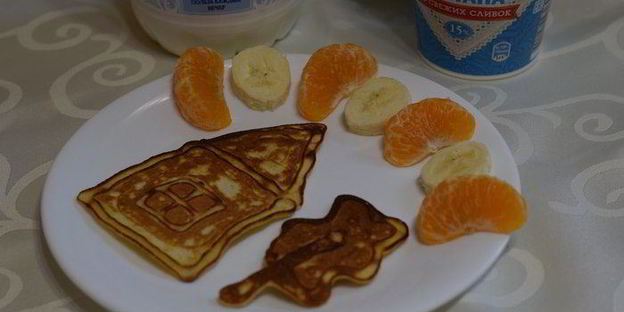 оладьи домик в деревне