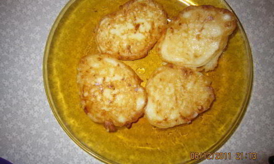 Рецепт оладий из кабачков и сыра