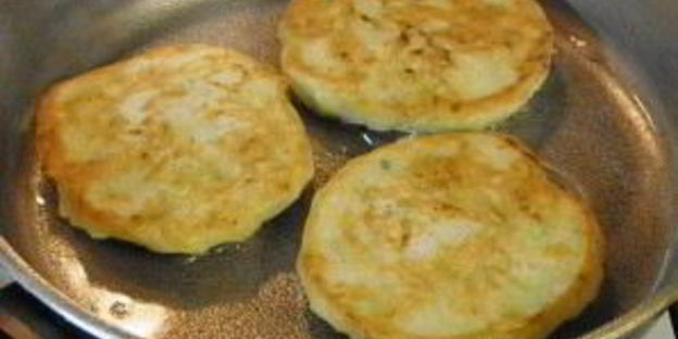 оладьи из кабачков на кефире