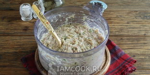 оладьи из кабачков с фаршем