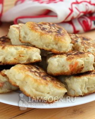 Оладьи из квашеной капусты