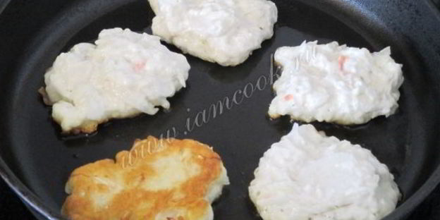 оладьи из квашеной капусты