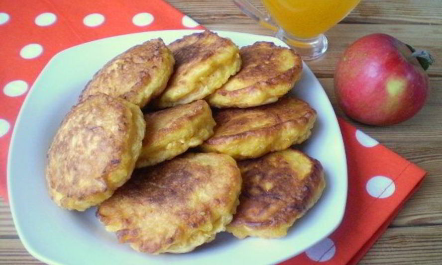 Рецепт оладий из морковки