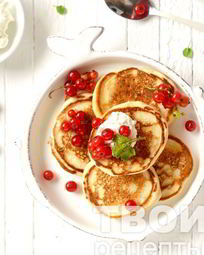 Оладьи из муки