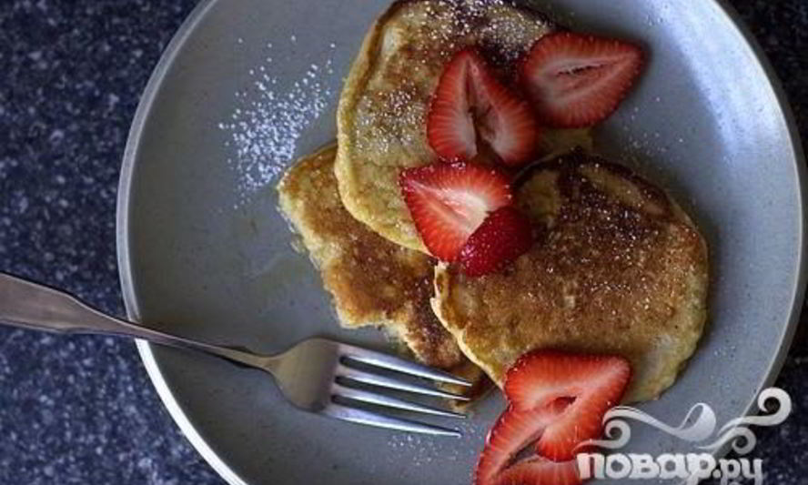 Рецепт оладий из овсяных хлопьев