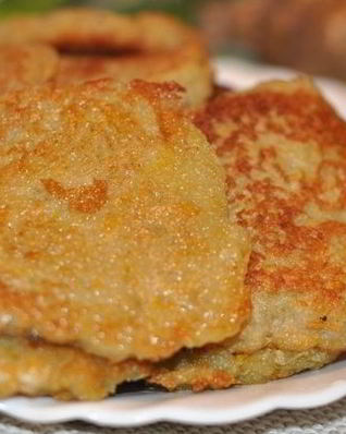 Оладьи из топинамбура