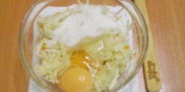 оладьи из тыквы и яблок