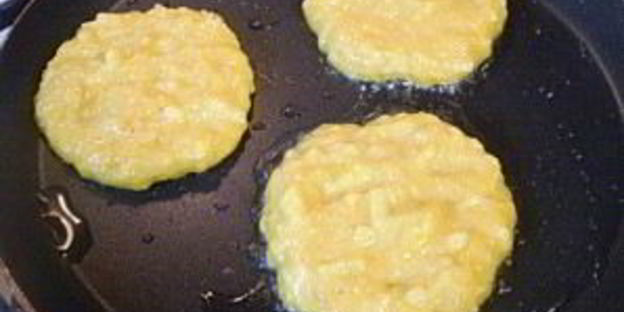 оладьи из тыквы и яблок