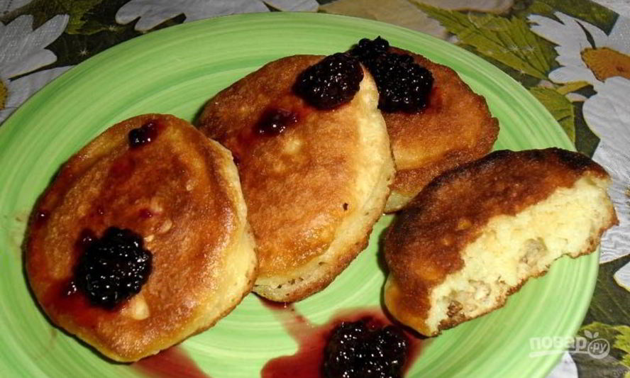 Рецепт оладий на кефире