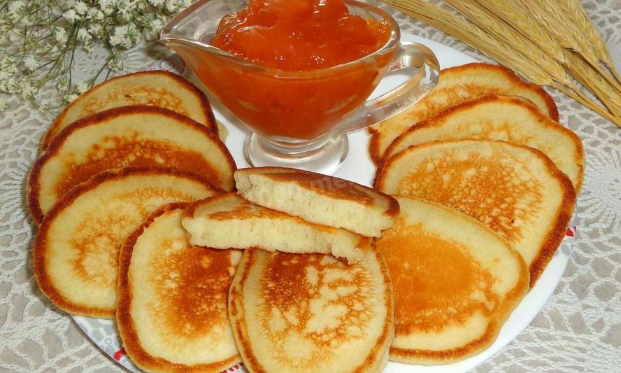 Рецепт оладий на сухом молоке