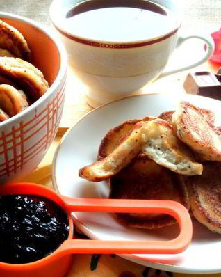 Оладьи овсяно-кашные с маком