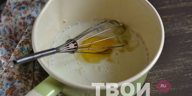 оладьи с хлопьями