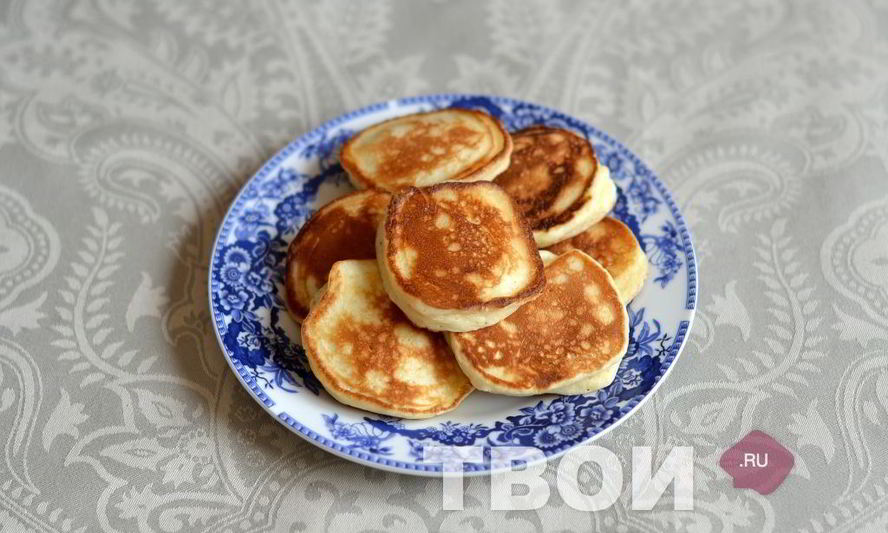 Рецепт оладий с маскарпоне