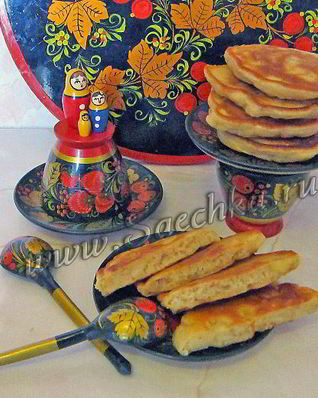 Оладьи с яблоками