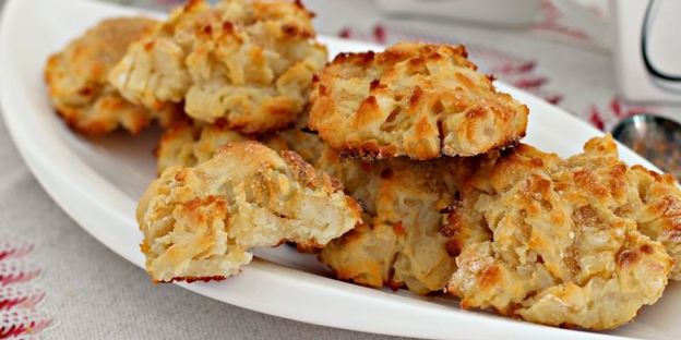 оладьи творожные с яблоками