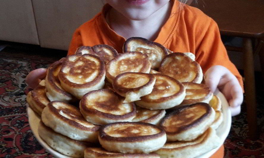 Рецепт оладий воздушных