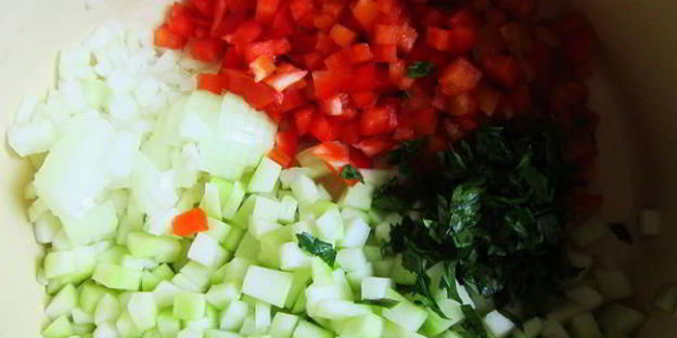 овощные оладьи с сыром