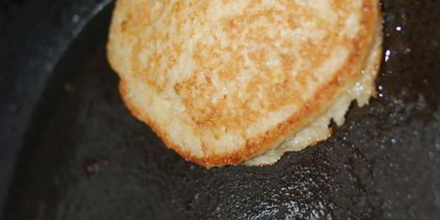 овсяные оладьи с бананом