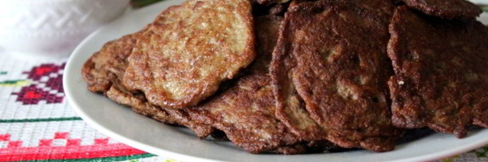 Печеночные оладьи с манкой и рисом