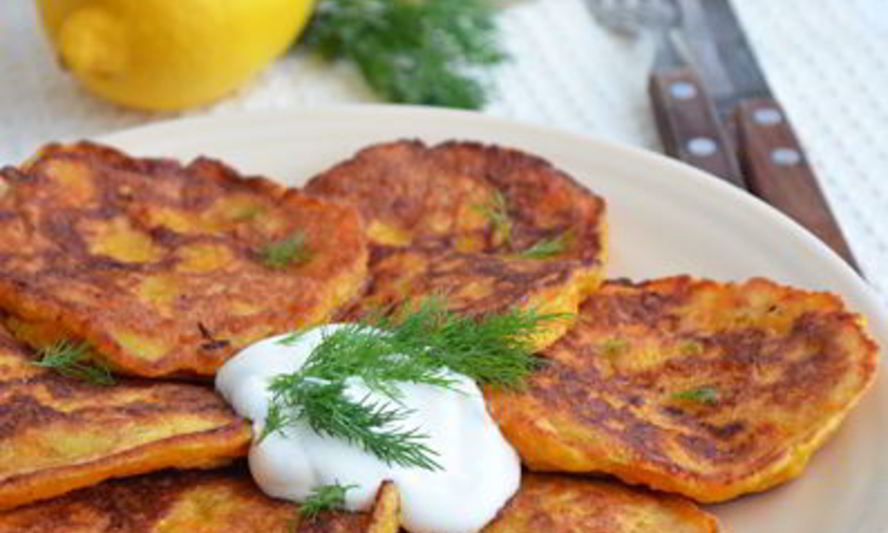 Рецепт пряных оладий из тыквы