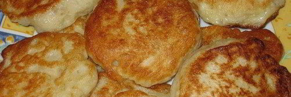 Пышные дрожжевые оладьи