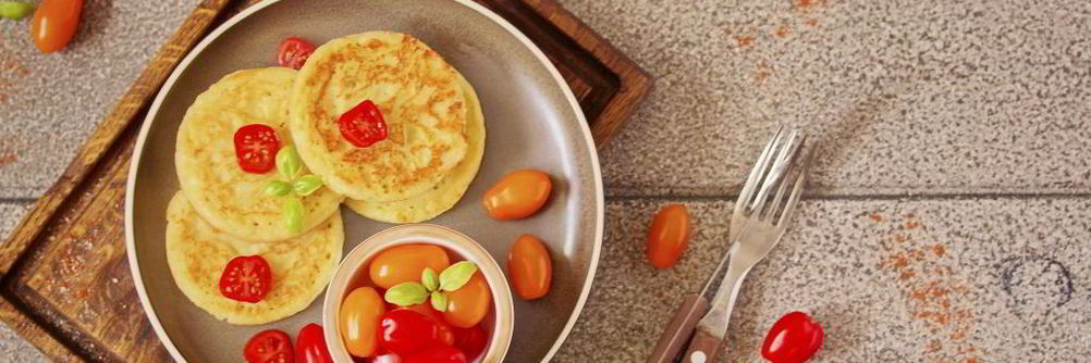 Пышные оладьи из кабачков