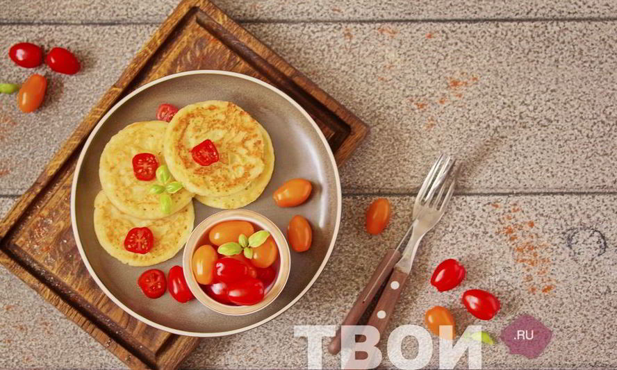 Рецепт пышных оладий из кабачков