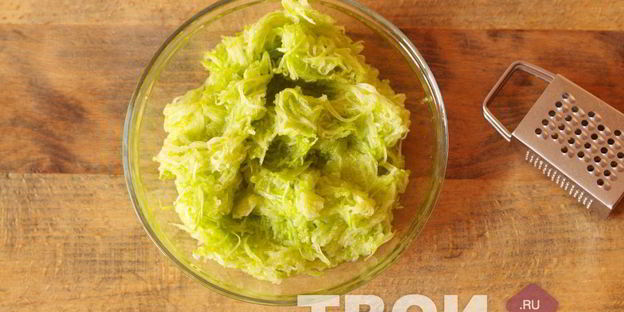 пышные оладьи из кабачков