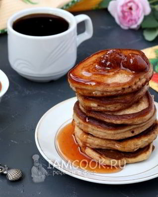 Пышные оладьи на кефире без дрожжей