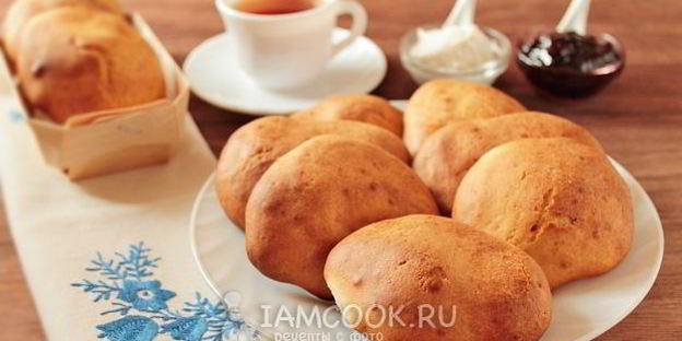 пышные оладьи на кефире в духовке