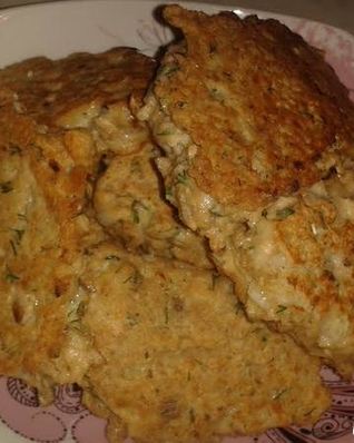 Рыбные оладушки
