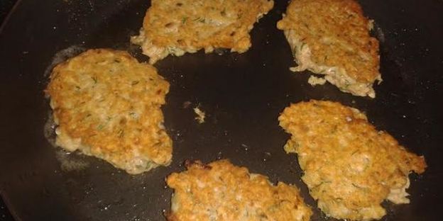 рыбные оладушки