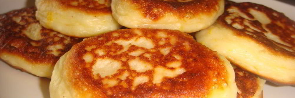 Творожно-апельсиновые оладушки