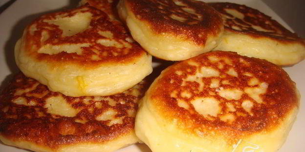 творожно-апельсиновые оладушки