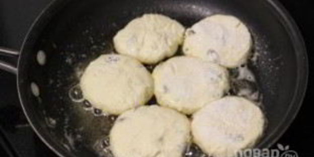 творожные оладушки