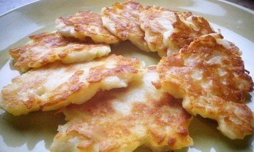 Рецепт яблочных оладий