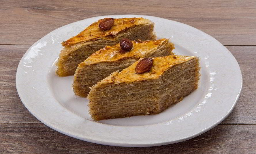 Рецепт пахлавы из теста фило с миндалем