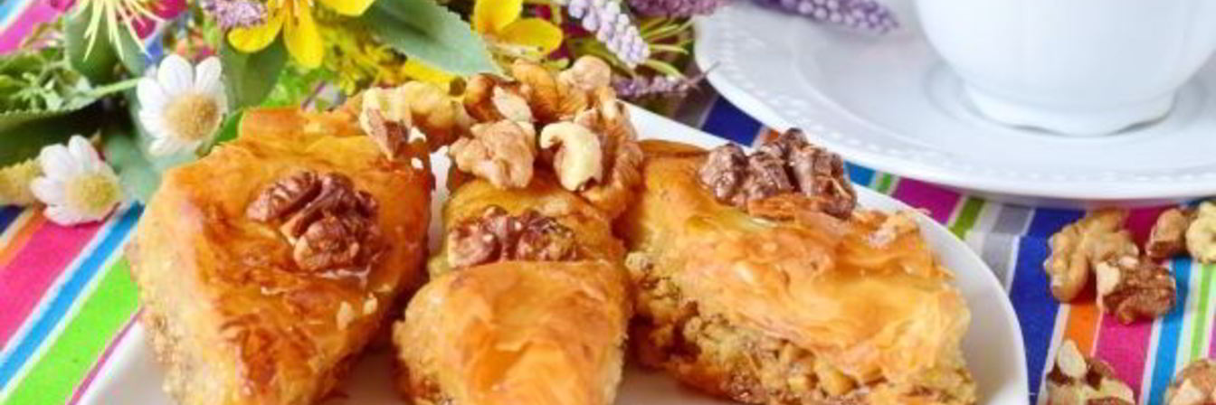 Пахлава из теста фило