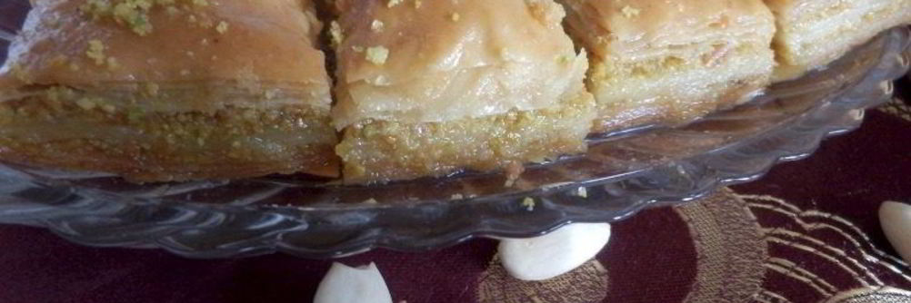 Пахлава с фисташками