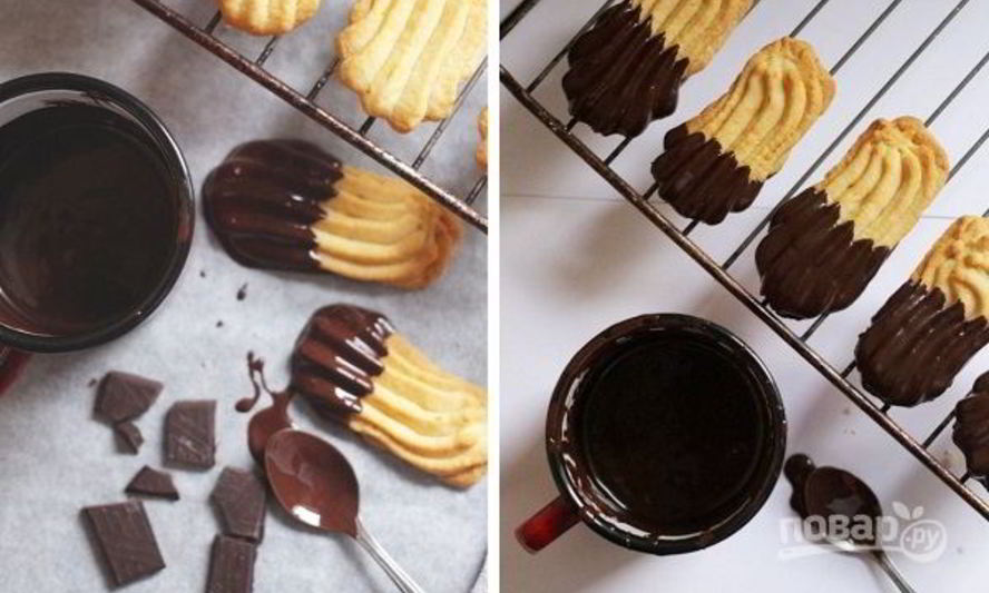Рецепт апельсинового печенья с шоколадом