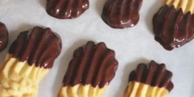 апельсиновое печенье с шоколадом