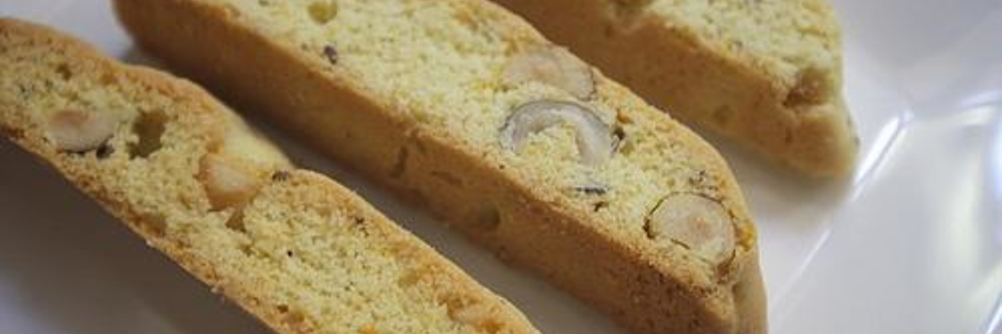 Апельсиновые бискотти с орехами