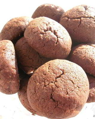 Ароматное шоколадное печенье