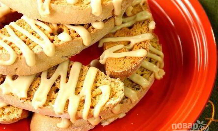 Рецепт бананового печенья бискотти