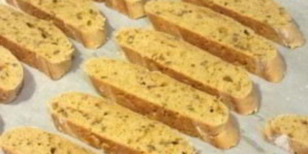 банановое печенье бискотти