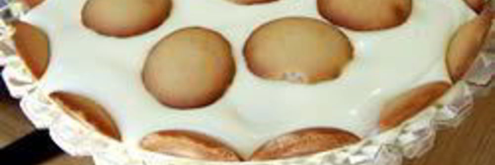 Банановый пудинг с печеньем